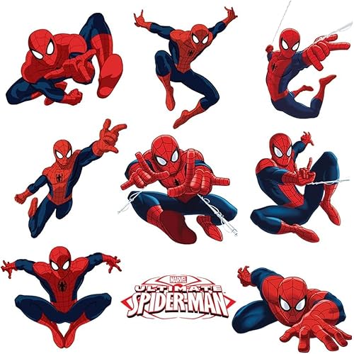 Spiderman Wandtattoo Aufkleber Superhelden Marvel Avengers Fur Kinderzimmer von Canvas 24