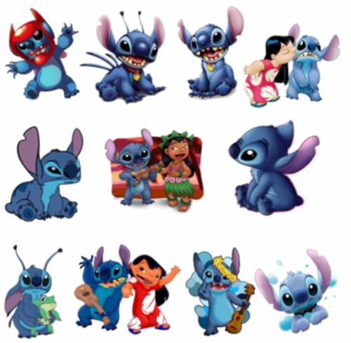 Stitch Aufkleber Wandtattoo Lilo und Stitch für Kinderzimmer Schlafzimmer von Canvas 24