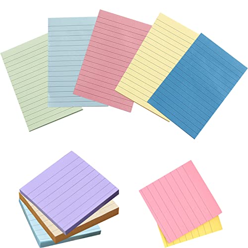 Canzoon Haftnotizen Selbstklebend 10Pcs Farbige Klebezettel Sticky Notes Klein Selbstklebende Notizzettel Set Für Büro Studenten Schule Meeting Zuhause von Canzoon