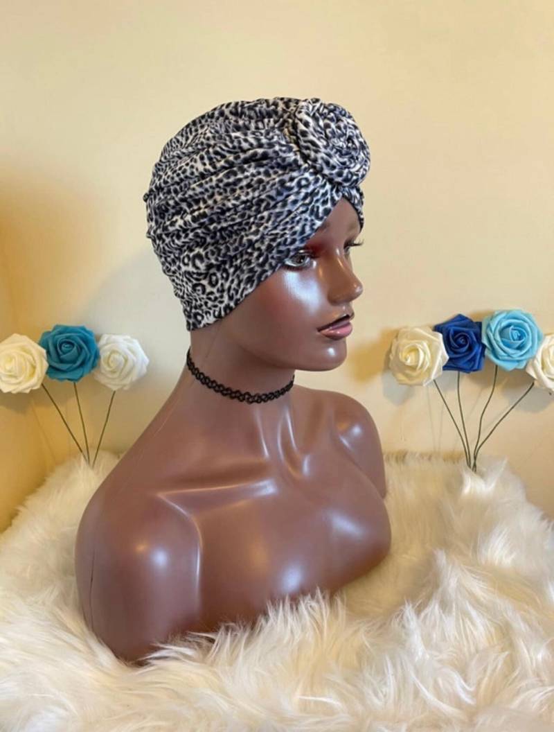 Gebundener Turban | Vorgebundene Kopfwickel Geschenk Für Mama Alopezie Wrap Volle Abdeckung Frau, Mama, Schwester von CaphyBeauties