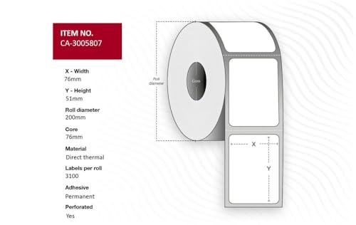 Capture Adressrollen Modell Label 76 x 51 mm Kern 76 mm von Capture