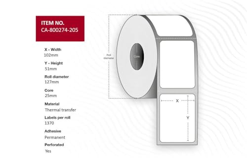 Capture Label 102 x 51 mm, Kern 25 mm von Capture