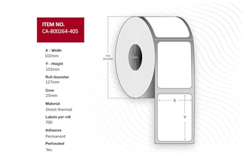 Capture Label 102 x 76 mm, Kern 25 mm von Capture