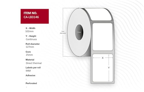 Capture Label 102 x Continuous, Core von Capture