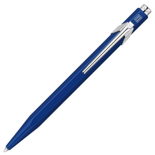 Caran d'Ache 849 Metal Range Kugelschreiber, Saphirblau, Tintenblau von Caran d'Ache