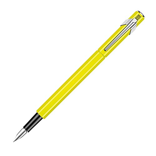 Caran d'Ache 849 Metall-Füllfederhalter Gelb fluo EF von Caran d'Ache