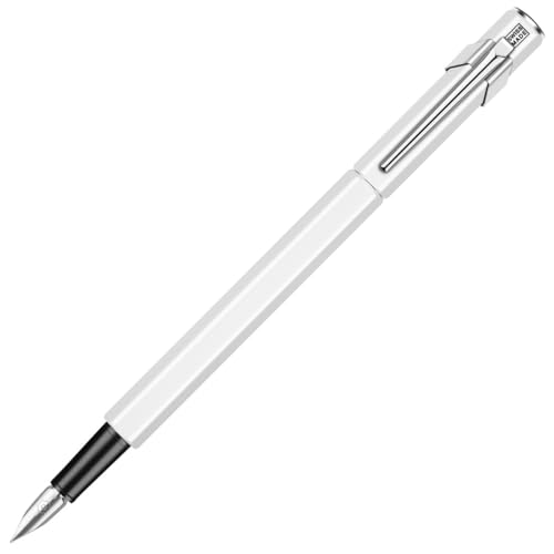 Caran d'Ache 843.001 d´Ache Füllfederhalter, weiss, Feder B von Caran d'Ache