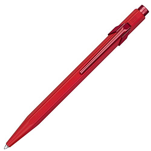 Caran d'Ache Kugelschreiber 849 Claim Your Style Scharlachrot Länge: 19,9 cm, 0849.564, Rot von Caran d'Ache