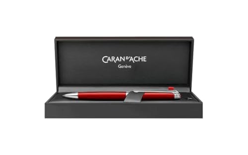 Caran d'Ache Kugelschreiber LEMAN SLIM in der Farbe Rouge Carmin, 4781.580 von Caran d’Ache