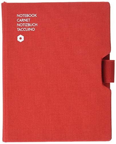 Caran d'Ache Notizbuch Office A6 Stoff Rot von Caran d'Ache