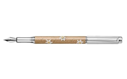 Caran d'Ache VARIUS™ EDELWEISS Füllfederhalter – Limitierte Edition - F von Caran d’Ache