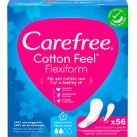 Carefree Slipeinlagen Cotton Feel Flexiform mit Frischeduft, 56 St. von Carefree