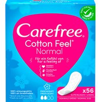 Carefree Slipeinlagen Normal Cotton Feel mit Frischeduft, 56 St. von Carefree