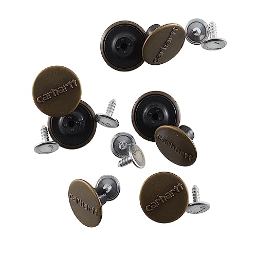 Carhartt Men's 105515 Button Kit - One Size Fits All - Antique Brass von Carhartt