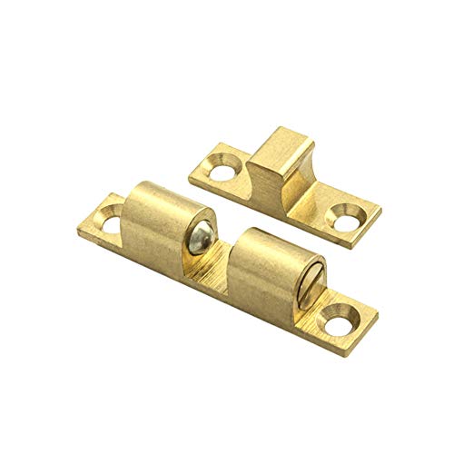 Carlisle Brass FTD815BSCOL Fingertip Double Ball Catch, Selfcolor, 50 x 9,3 mm von Carlisle Brass