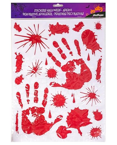 Carnival Toys VETROFANIA IMPRONTE Mano INSANGUINATA H.cm.40X30 CA. IN Busta Con CAVALLOTTO von Carnival Toys