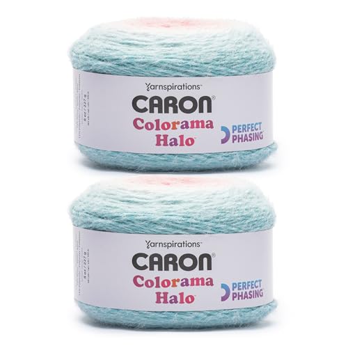 CARON Colorama Halo Cake Garn, Rosengarten von Caron