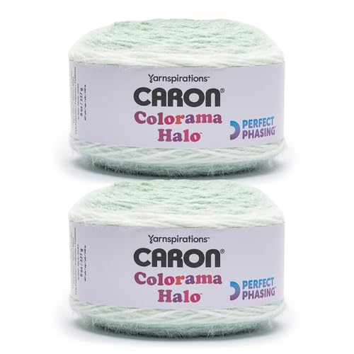 Caron 29107676009P02 Colorama Halo Cake Garn, Rosmarin-Frost von Caron