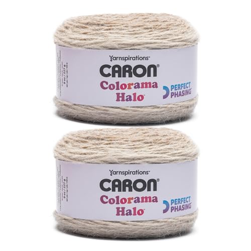 Caron Colorama Halo Cake Garn, Muskatnuss Frost von Caron