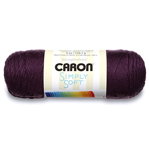 Caron Simply Soft H97003 Garn, 288 m, Plum Perfect, 6 oz von Caron