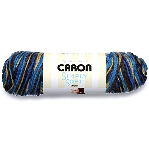 Caron Simply Soft Ombre Garn, ca. 141 g, Avocado mit Farbverlauf, Churchill Downs, 5 oz von Caron