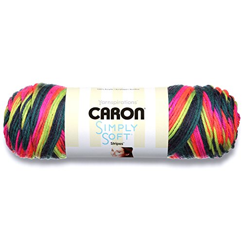 Caron Simply Soft Ombre Garn, ca. 141 g, Avocado mit Farbverlauf, The Keys, 5 oz von Caron