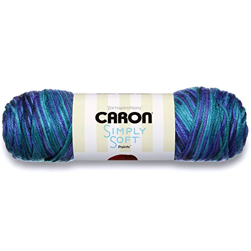 Caron Simply Soft Ombre Garn, ca. 141 g, Avocado mit Farbverlauf Oceana von Caron