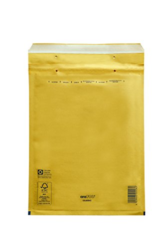 Carte Dozio - Gepolsterte Versandtaschen Havanna – Innen: 215 x 265 mm – 100 Stück Packung von Carte Dozio