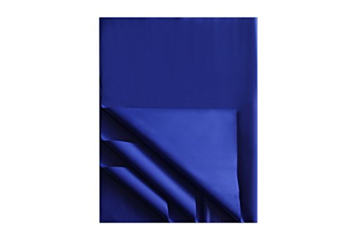 Carte Dozio P-VEL-F-0108, Seidenpapier, Blau, 50 Blatt pro Packung, 76 x 100 – 21 g/m². von Carte Dozio