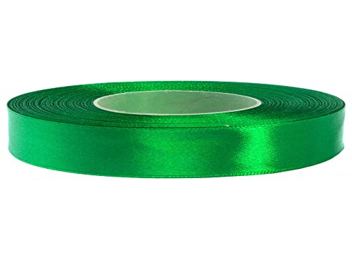 Satinband 12mm/32m Geschenkband Dekoband Schleifenband Hochzeit Farbe: 087 / Grün von Cartonare