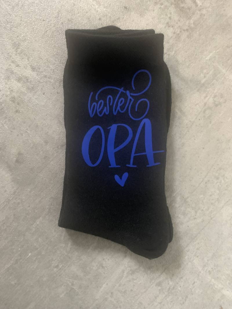 Socken „Bester Opa" von CasaMiaDesignbyCC