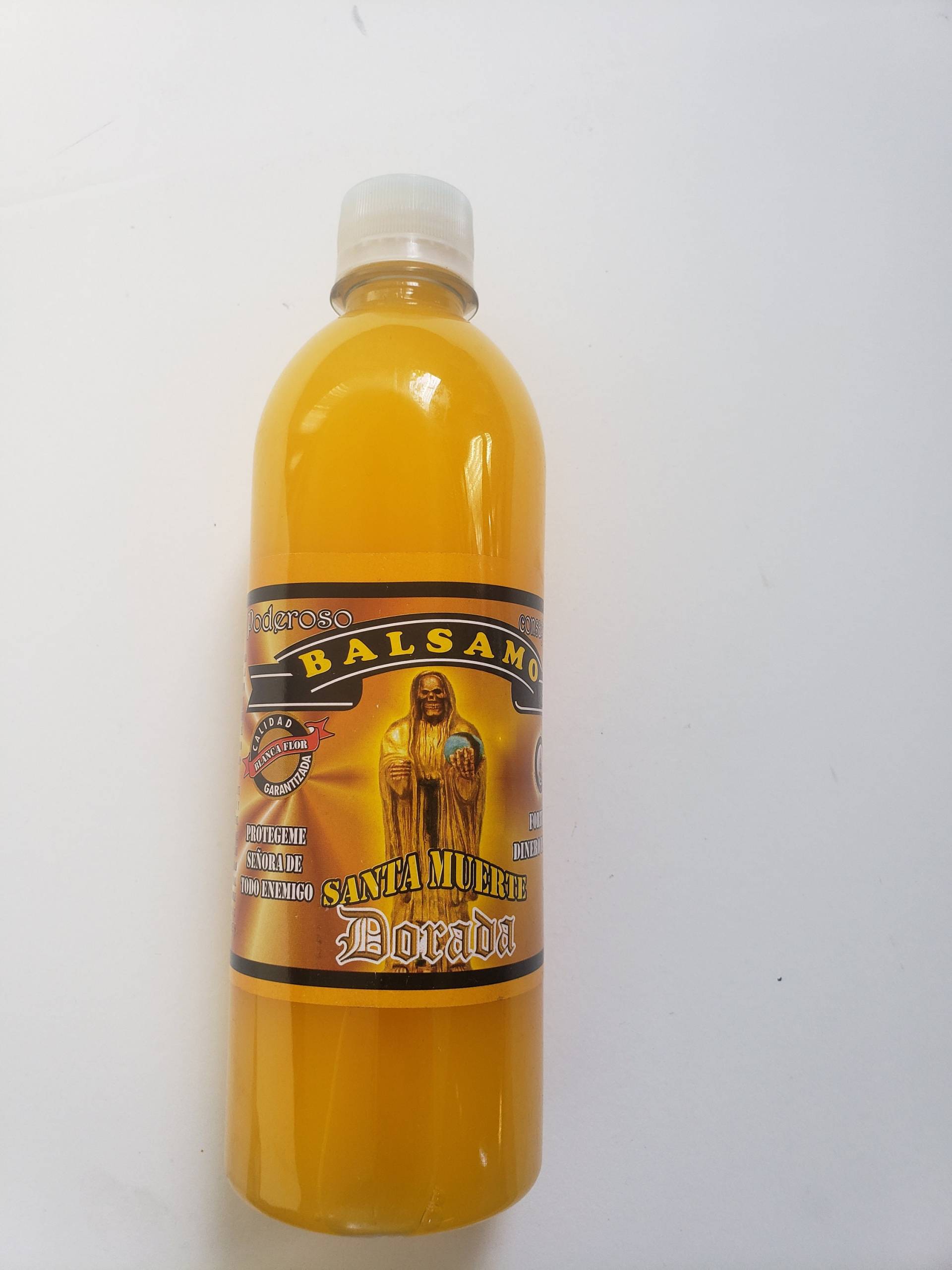 Podero Consagrado Balsamo Santa Muerte Dorada - Para Limpias Fortuna Dinero Y Salud Cleanser Balsam Kraftvoll Geweiht von CasabellaBotanica