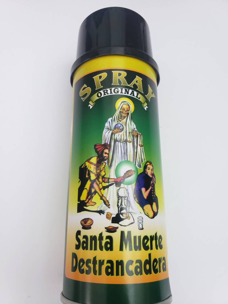 Santa Muerte Blanca Spray Mistico Esoterico - Dinero Salud Exquisito Aroma von CasabellaBotanica