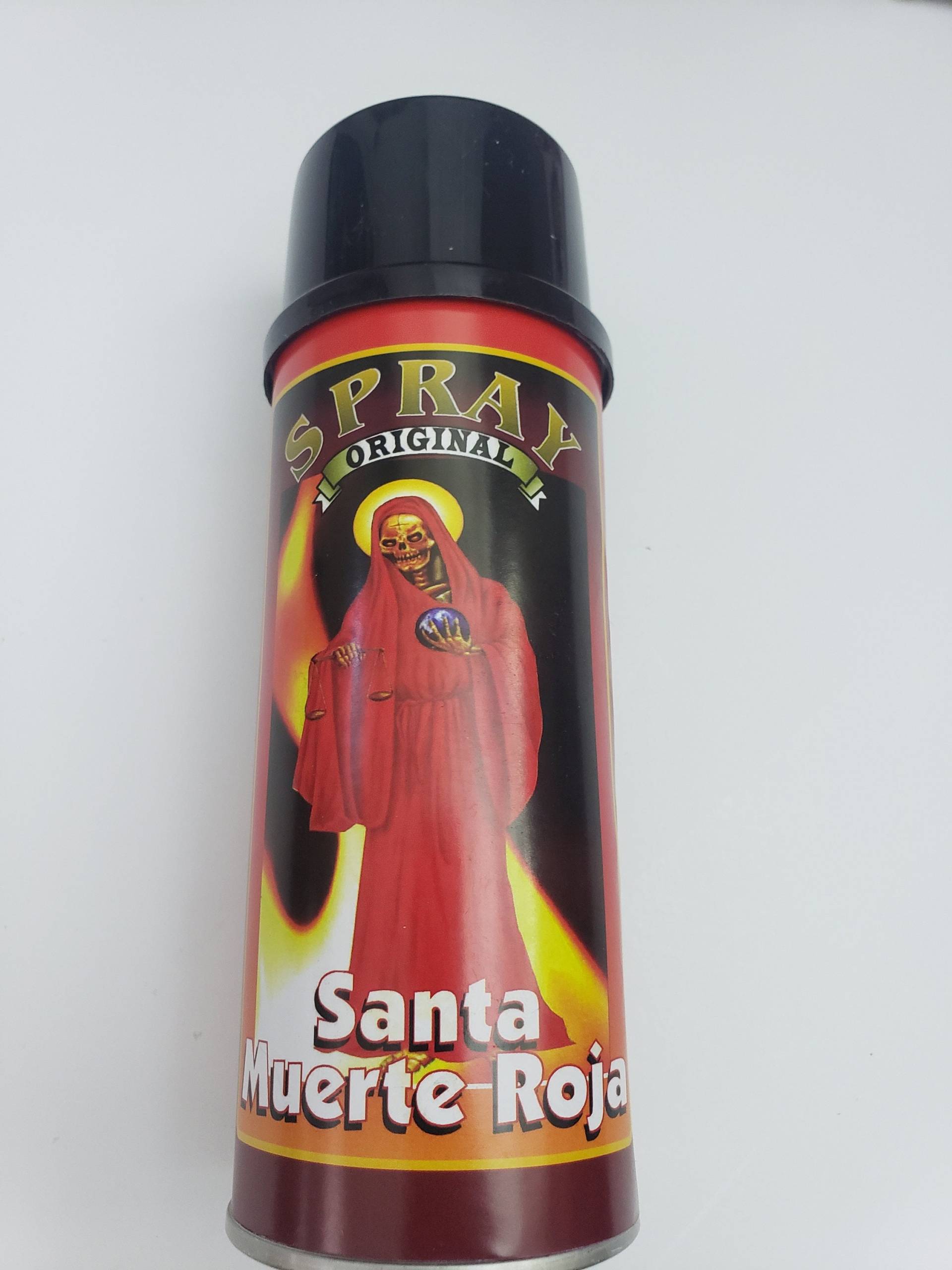 Santa Muerte Roja Spray Mistico Esoterik - Dinero Salud Exquisito Aroma von CasabellaBotanica