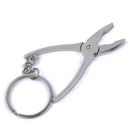 Case Cover Edelstahl Tragbare Mini-abisolierzange Zange Crimpzange Multi-Werkzeug Zur Holz Keychain Ring Nipper von DetonTsai