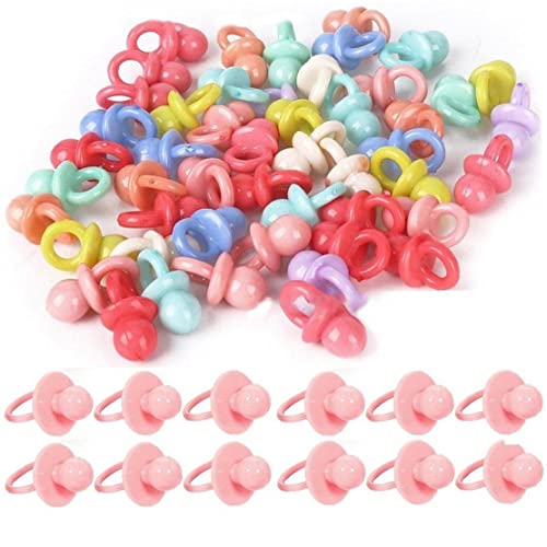 50pcs Mini Schnuller Set Mehrfarbige Konfetti -tischdekoration Giveaway Gibke von Casiler