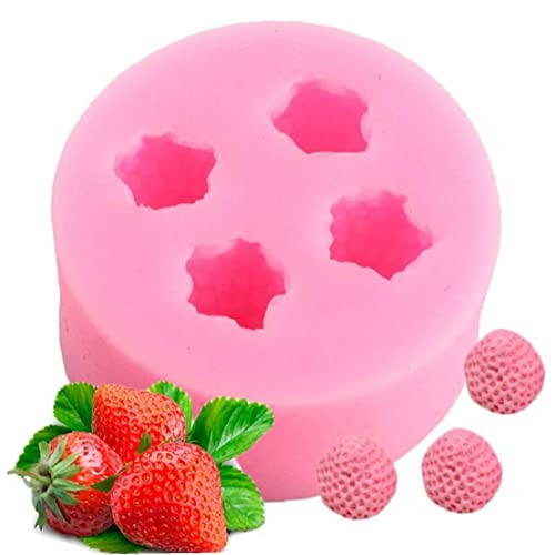 Fruit Strawberry Silikonform Fondant Schokolade Gelee Candy Harz Form Kuchen Dekorieren Werkzeug Wachs Schmelzen Formen von Casiler