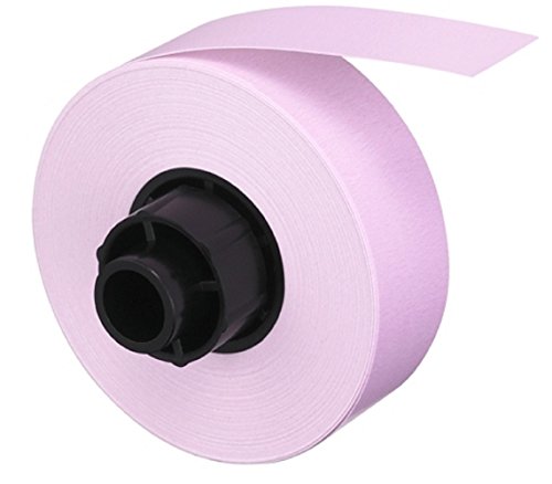 CASIO Labemo XA-9PK1 Papier-Schriftband selbsthaftend 9 mm x 5,0 m schwarz auf blass pink von Casio