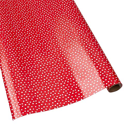 Caspari Holiday Geschenkpapierrolle rot von Caspari