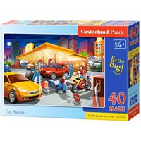 Gas Station - Puzzle - 40 Teile von Castorland