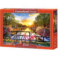 Picturesque Amsterdam with Bicycles - Puzzle - 1000 Teile von Castorland