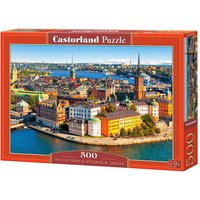 The Old Town of Stockholm,Sweden - Puzzle - 500 Teile von Castorland