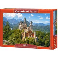 View of the Neuschwanstein Castle, Germany - Puzzle - 500 Teile von Castorland