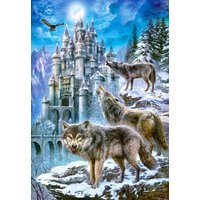 Wolves and Castle,Puzzle 1500 Teile von Castorland