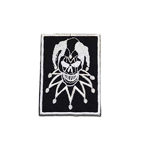 Joker Biker - Aufnäher, Bügelbild, Aufbügler, Applikationen, Patches, Flicken, zum aufbügeln, Größe: 5.7 x 8.1 cm von Catch the Patch