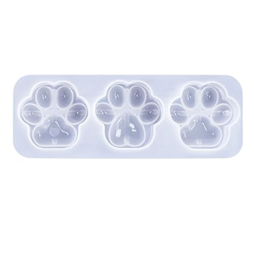 Schlüsselbund Harzform Katze Paw Print Silikonform Für Epoxidharz Schlüsselring Anhänger Form Muttertag Geschenk Handgefertigtes Handwerk von CeaBulo