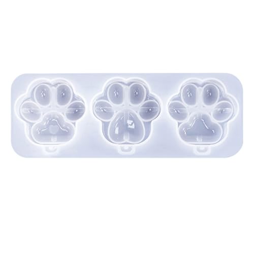 Schlüsselbund Harzform Katze Paw Print Silikonform Für Epoxidharz Schlüsselring Anhänger Form Muttertag Geschenk Handgefertigtes Handwerk von CeaBulo