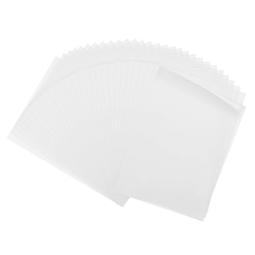 Ceihwa 150 Blatt Transparentpapier A4 Pergamentpapier Weiß Transparentpapier Durchsichtiges Papier Tracing Paper Transparentes Zeichenpapie Pauspapier für Skizzieren Pausieren Verpacken 17g/m² von Ceihwa