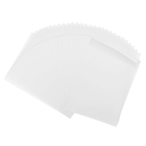 Ceihwa 180 Blatt Transparentpapier A4 Pergamentpapier Weiß Transparentpapier Durchsichtiges Papier Tracing Paper Transparentes Zeichenpapie Pauspapier für Skizzieren Pausieren Verpacken 32g/m² von Ceihwa