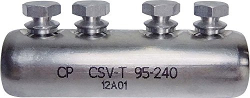 Cellpack 266811 csv-t/95 – 240, Anschluss schraubbar für Cu und Al, Aluminium verzinnt von Cellpack